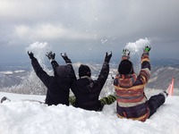 新雪ふっかふか！