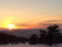 夕焼け雲海