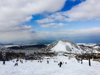 吹雪いた翌日の晴天