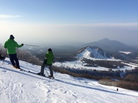 親子と絶景