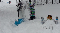 待ちに待った雪だぜぇ！