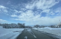 除雪の壁