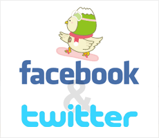 facebookとtwitter